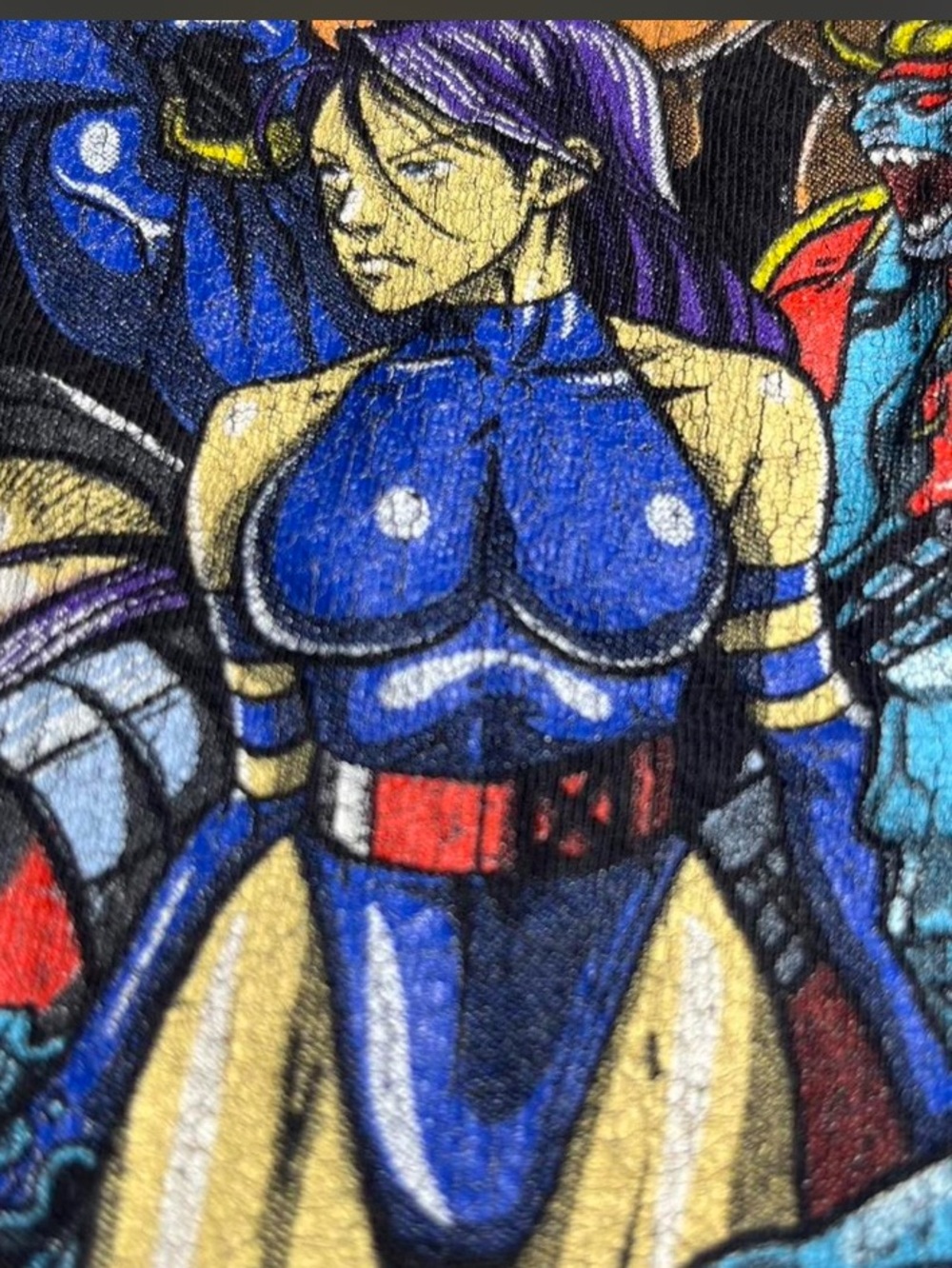 Vintage Promo Marvel vs Capcom Black Short Sleeve Graphic Tee - Picture 5 of 7